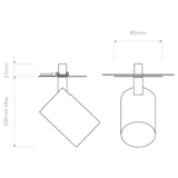 Astro 1286023 Ascoli Recessed Matt Nickel