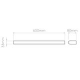 Astro 1308006 Artemis 600 LED Polished Chrome