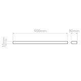 Astro 1308007 Artemis 900 LED Polished Chrome