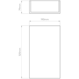 Astro 1315002 Pella 190 Plaster