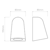 Astro 1317011 Mast Light Textured Black
