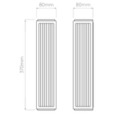 Astro 1370002 Boston 370 Polished Chrome