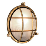 Astro 1376005 Thurso Round Coastal Natural Brass