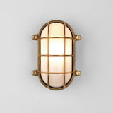 Astro 1376006 Thurso Oval Coastal Natural Brass