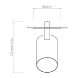 Astro 1393007 Aqua Recessed Matt White