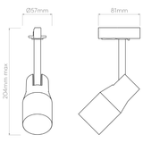 Astro 1422022 Apollo 100 Track Textured White