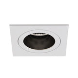 Astro 1434002 Pinhole Slimline Square Fixed Fire-Rated IP65 Matt White