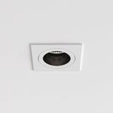 Astro 1434002 Pinhole Slimline Square Fixed Fire-Rated IP65 Matt White