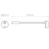 Astro 1435002 Lucca Surface Matt Nickel