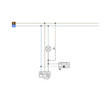 BEG 91101 LC-Click 140 Outdoor Motion Detector White Wiring Diagram