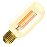 BELL 60816 3.3W LED Vintage Tubular Lamp - ES, Amber, 2000K