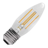 BELL 60705 3.3W LED Filament Candle Bulb - ES, Clear, 2700K