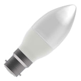 BELL 60500 2.1W LED Candle Bulb Opal - BC, 2700K