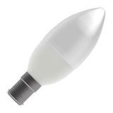 BELL 60501 2.1W LED Candle Bulb Opal - SBC, 2700K