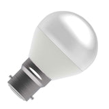 BELL 60520 2.1W LED 45mm Round Bulb Ball Opal - BC, 2700K