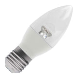 BELL 60573 2.1W LED 35mm Dimmable Candle Bulb Clear - ES, 4000K