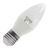 BELL 60569 2.1W LED 35mm Dimmable Candle Bulb Clear - ES, 2700K