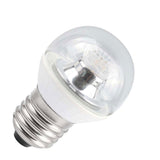 BELL 60581 2.1W LED 45mm Dimmable Round Bulb Ball Clear - ES, 2700K