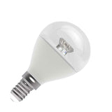 BELL 60524 2.1W LED Round Bulb Clear - SES, 2700K