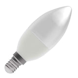 BELL 60514 2.1W LED Dimmable Candle Bulb Opal - SES, 2700K