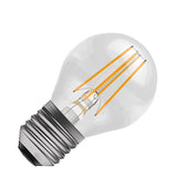 BELL 60741 3.3W LED Dimmable Filament Round Bulb- ES, Clear, 2700K