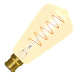 BELL 4W LED Vintage Soft Coil Squirrel Cage Dimmable - BC, Amber, 2000K