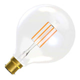 BELL 60791 3.3W LED Filament Large Globe Clear - BC, 2700K