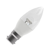 BELL 60574 3.9W LED Dimmable Candle Bulb Clear - BC, 2700K