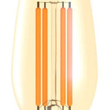 BELL 60807 3.3W LED Vintage Candle Bulb - BC, Amber, 2000K