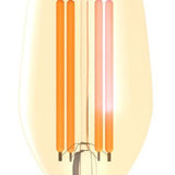 BELL 60809 3.3W LED Vintage Candle Bulb - SES, Amber, 2000K