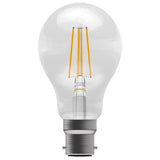 BELL 60749 3.3W LED Filament GLS Bulb - BC, Clear, 2700K