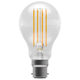 BELL 60751 5.7W LED Filament GLS Bulb - BC, Clear, 2700K