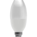 BELL 60502 2.1W LED Candle Bulb Opal - SES, 2700K