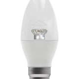 BELL 60570 2.1W LED 35mm Dimmable Candle Bulb Clear - BC, 4000K