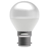 BELL 60520 2.1W LED 45mm Round Bulb Ball Opal - BC, 2700K