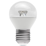 BELL 60525 2.1W LED Round Bulb Clear - ES, 2700K