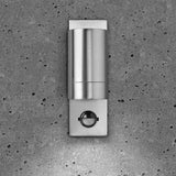 BELL 10420 Luna GU10 Fixed PIR Wall Light - IP54, Stainless Steel