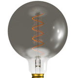 BELL 60029 4W LED Vintage Soft Coil 125mm Globe Dimmable - ES, Gunmetal, 2000K