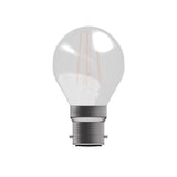 BELL 60734 3.3W LED Filament Round Bulb - BC, Satin, 4000K