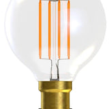 BELL 60787 3.3W LED Filament Globe Clear - BC, 2700K