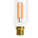 BELL 60779 3.3W LED Filament Tubular Lamp Short Clear - BC, 2700K