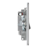 BG FBS50 Screwless Flat Plate Stainless Steel Switched 13A Fused Connection Unit