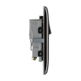 BG NBN21B Black Nickel Single Switched 13A Socket