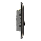 BG NBN43 Black Nickel Triple Switch 10A 2 Way