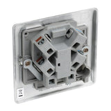 BG NBS54 Stainless Steel Unswitched 13A Fused Connection Unit