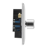 BG NBS81 Stainless Steel Single Intelligent LED 2 Way Dimmer Switch