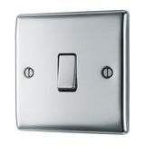 BG NPC13 Polished Chrome Intermediate Switch 10A 2 Way