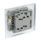 BG NPC42 Polished Chrome Double Switch 10A 2 Way