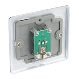 BG NPC60 Polished Chrome Single Socket TV/FM Co-axial Aerial Connection