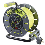 BG Electrical OLU50134SL 50 Metre Open Reel 4 Sockets